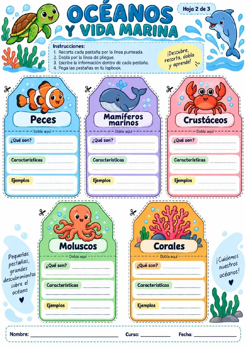 Plantilla de Lapbook 62