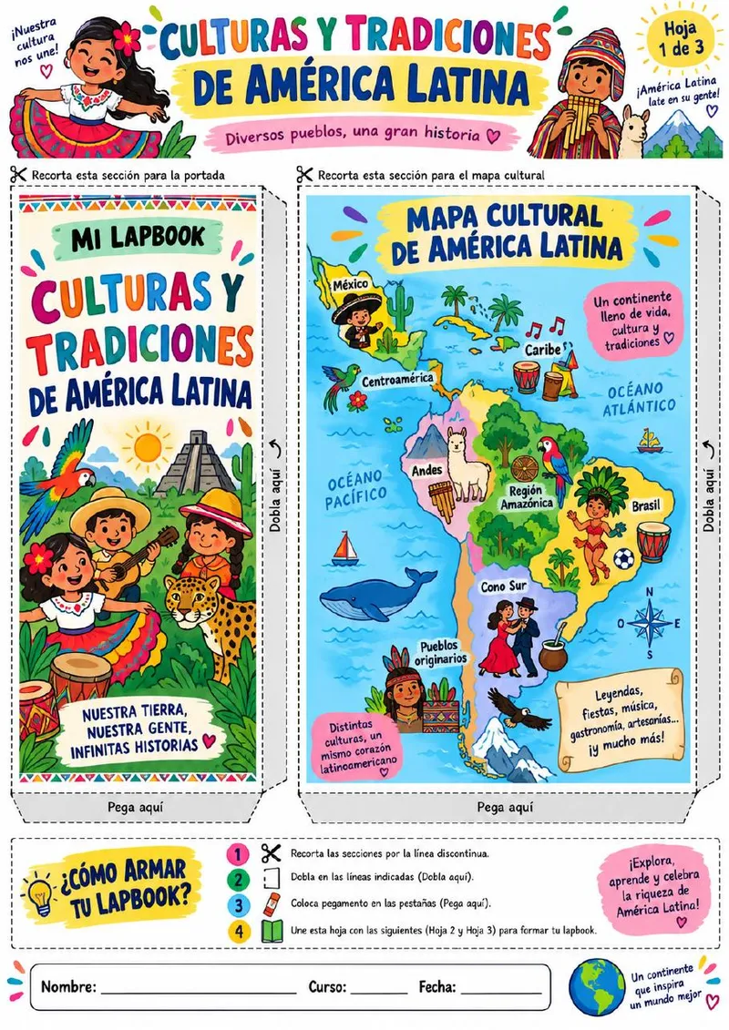 Plantilla de Lapbook 73