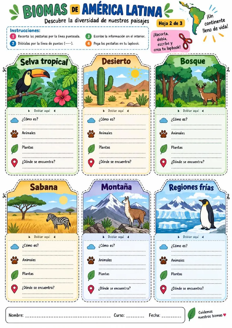 Plantilla de Lapbook 59