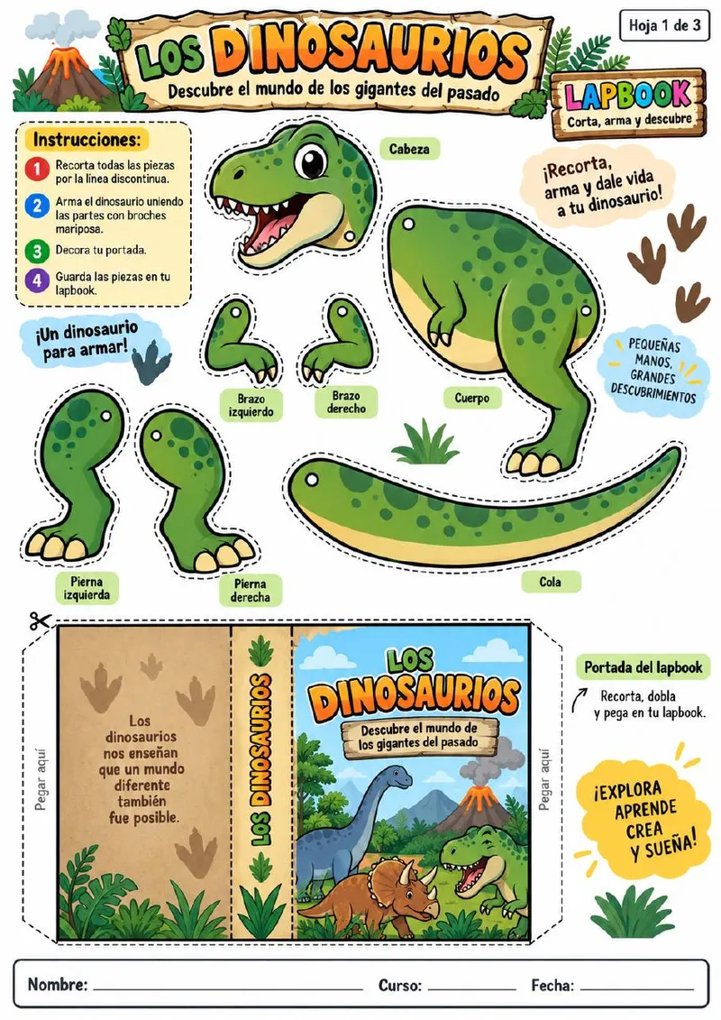 Plantilla de Lapbook 10