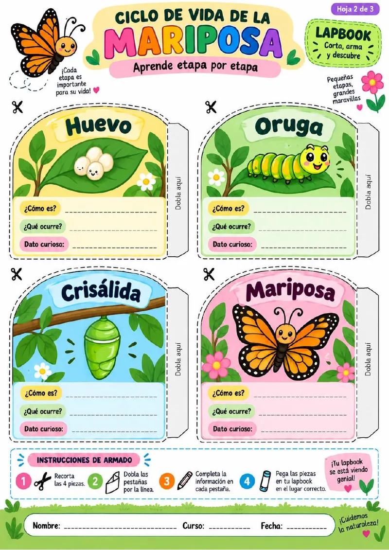 Plantilla de Lapbook 17