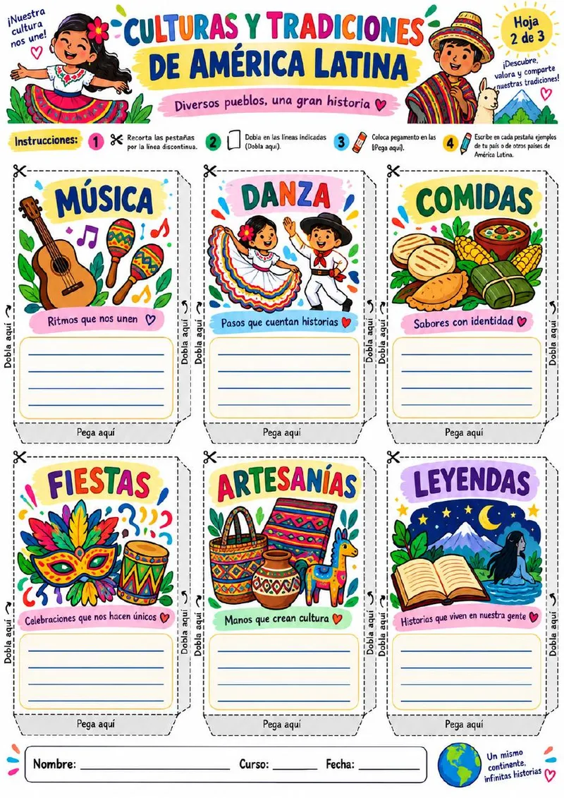 Plantilla de Lapbook 74