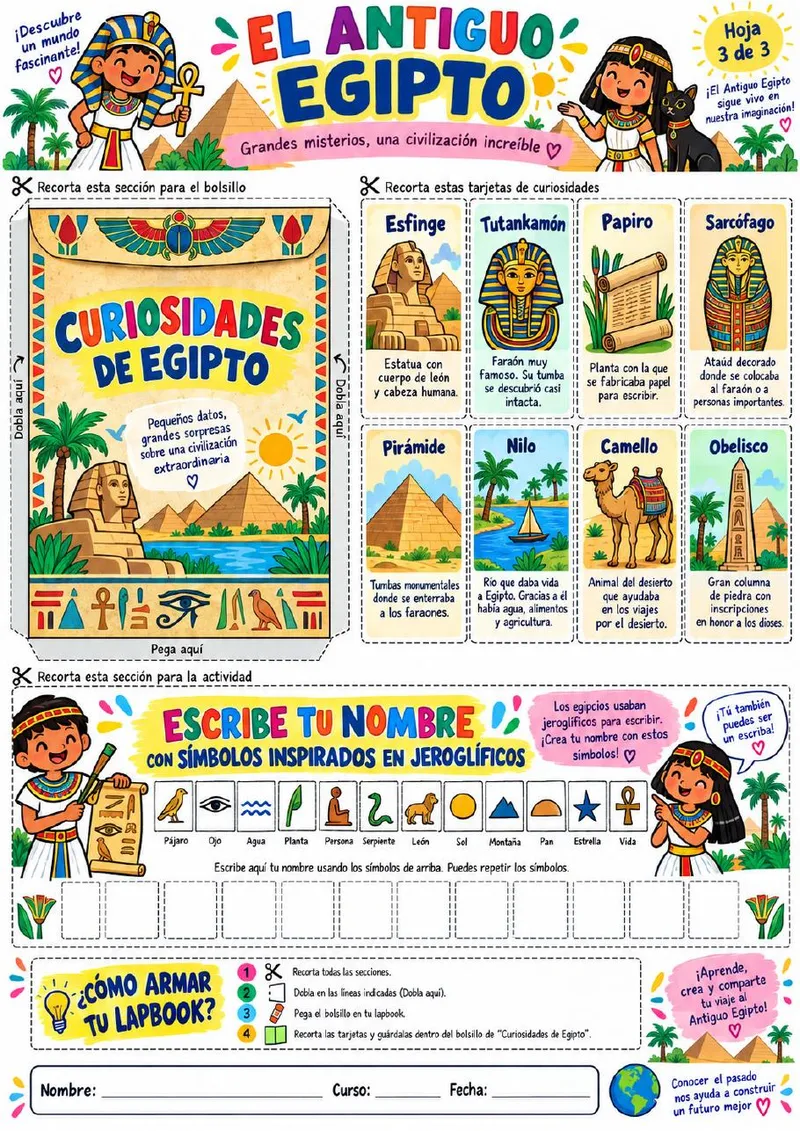 Plantilla de Lapbook 81