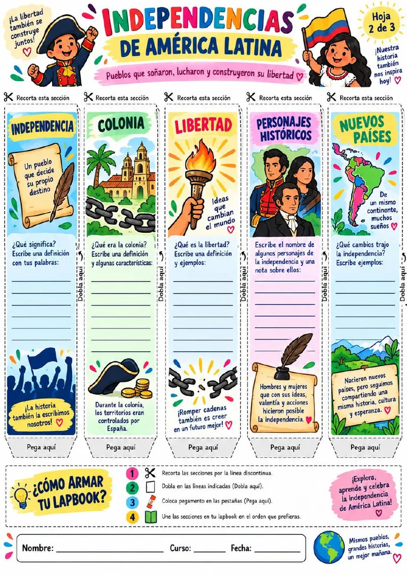 Plantilla de Lapbook 77
