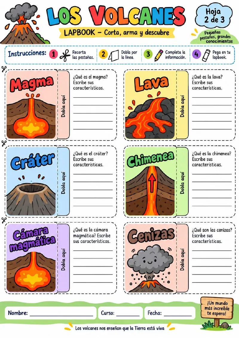 Plantilla de Lapbook 20