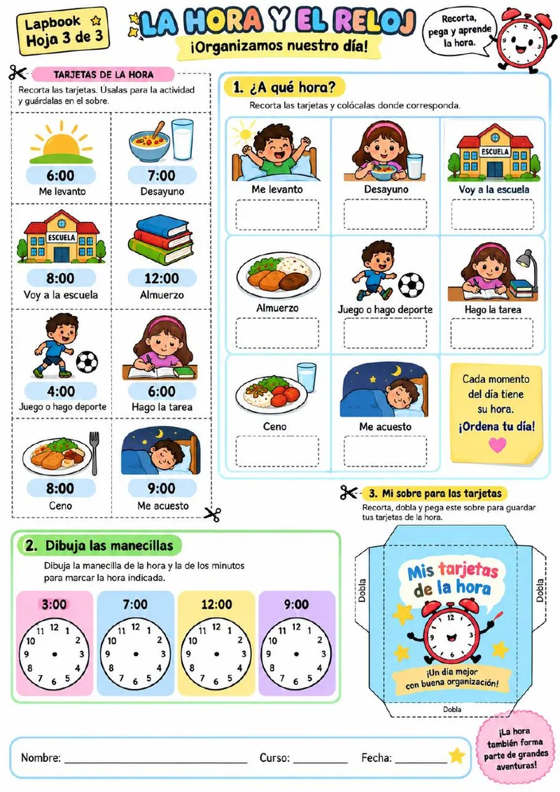 Plantilla de Lapbook 45