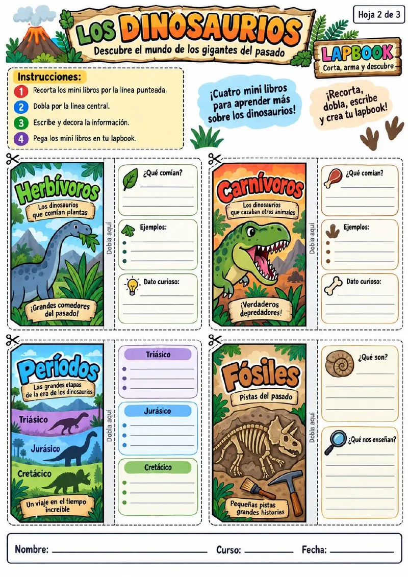 Plantilla de Lapbook 11