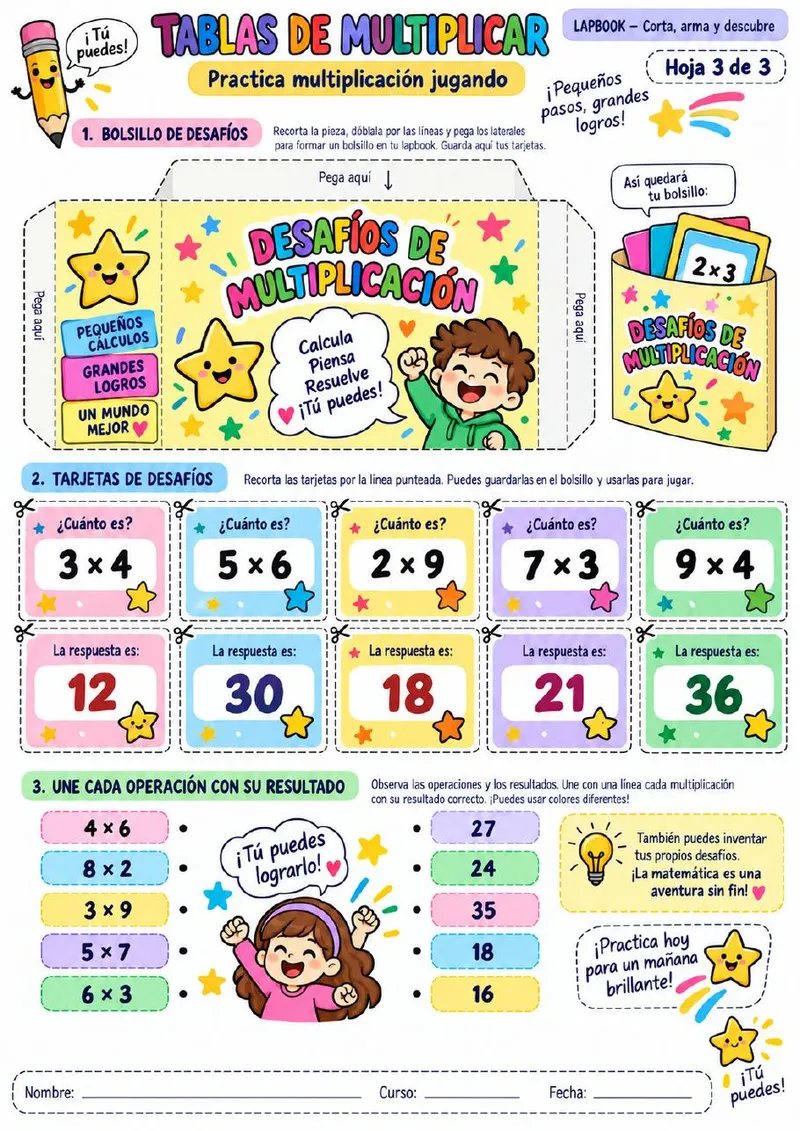 Plantilla de Lapbook 36