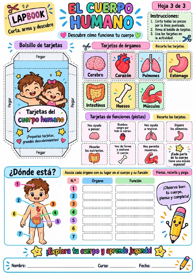 Plantilla de Lapbook 6