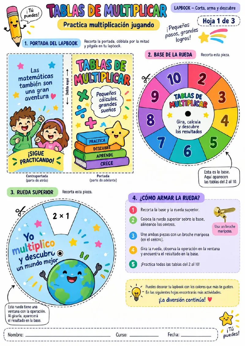 Plantilla de Lapbook 34