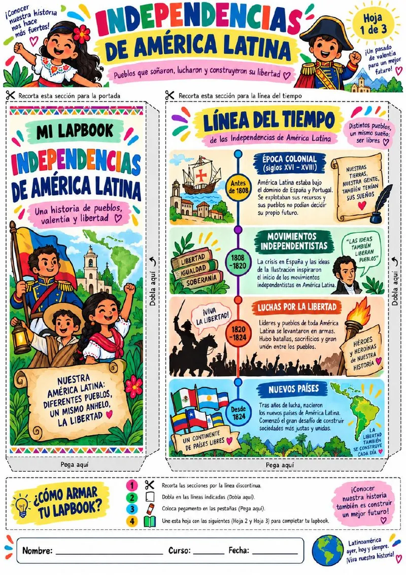 Plantilla de Lapbook 76