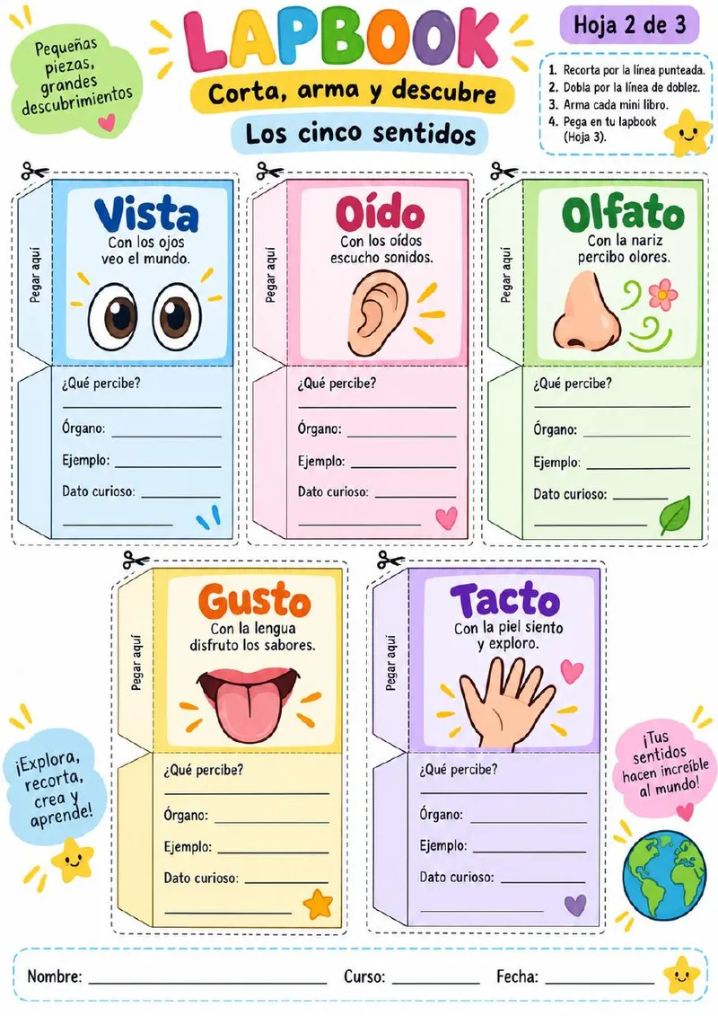 Plantilla de Lapbook 23
