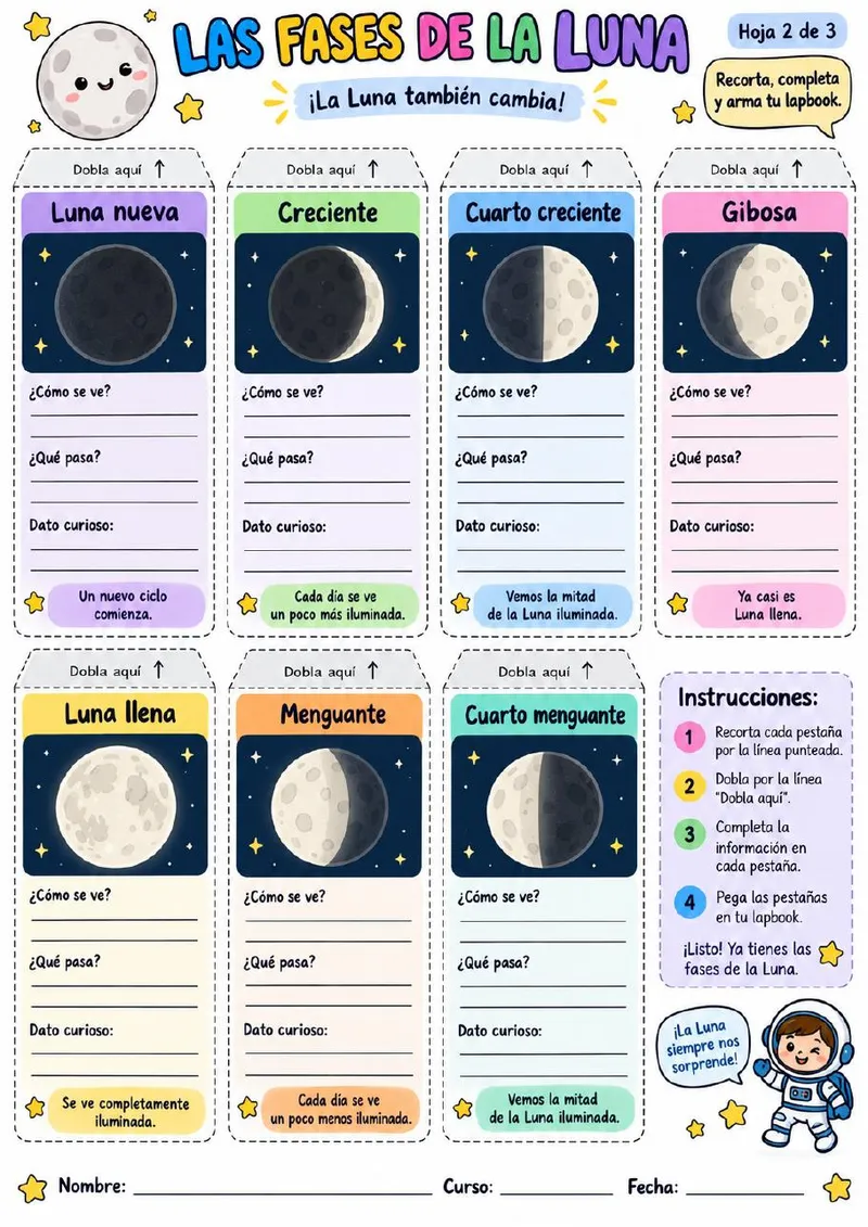 Plantilla de Lapbook 14