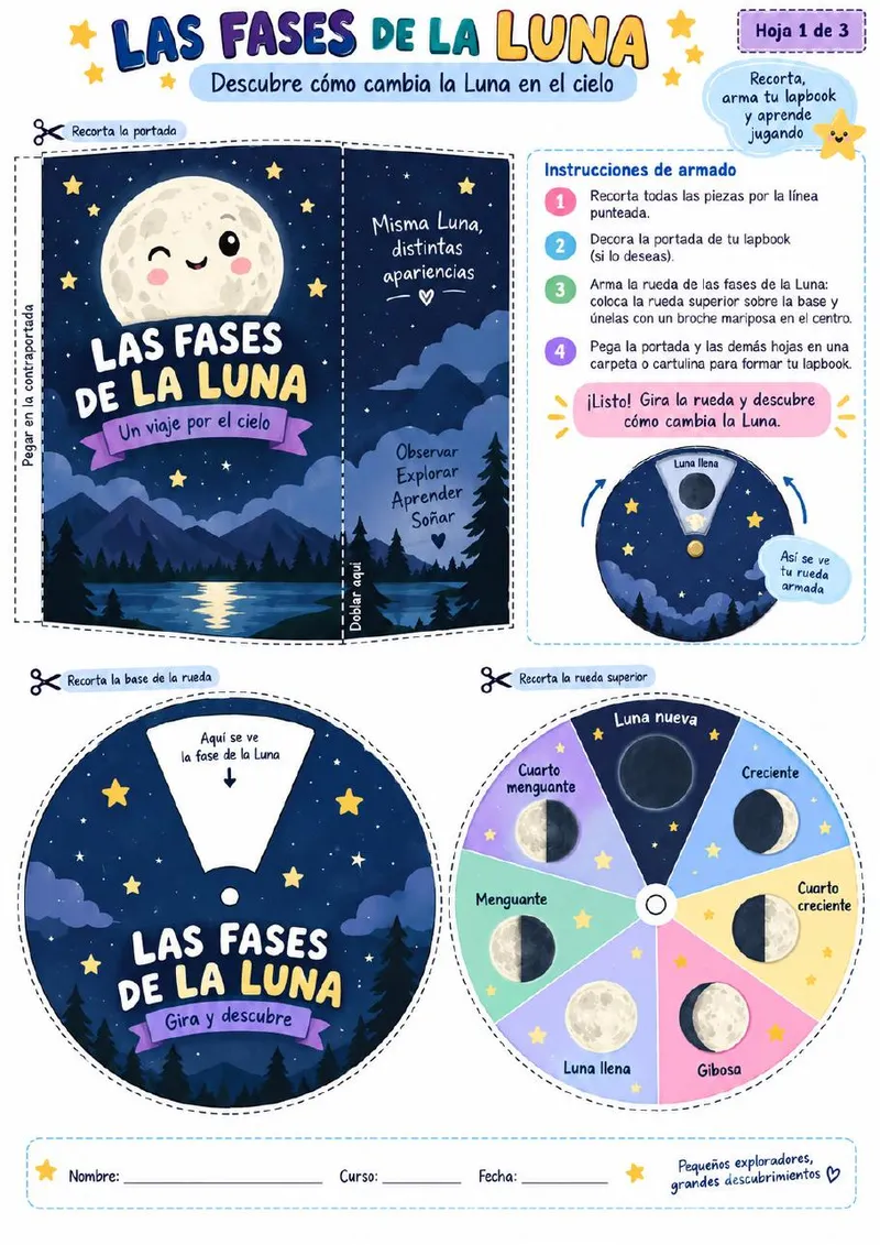 Plantilla de Lapbook 13