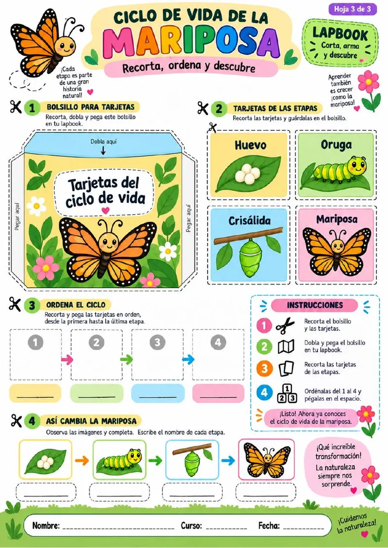 Plantilla de Lapbook 18