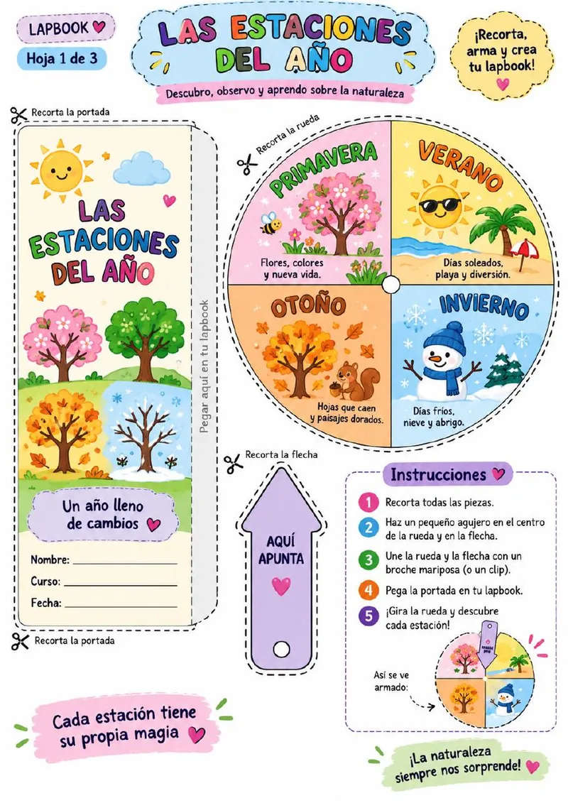 Plantilla de Lapbook 70