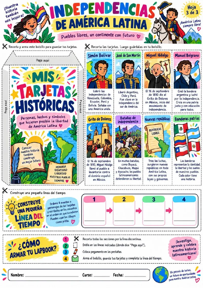 Plantilla de Lapbook 78