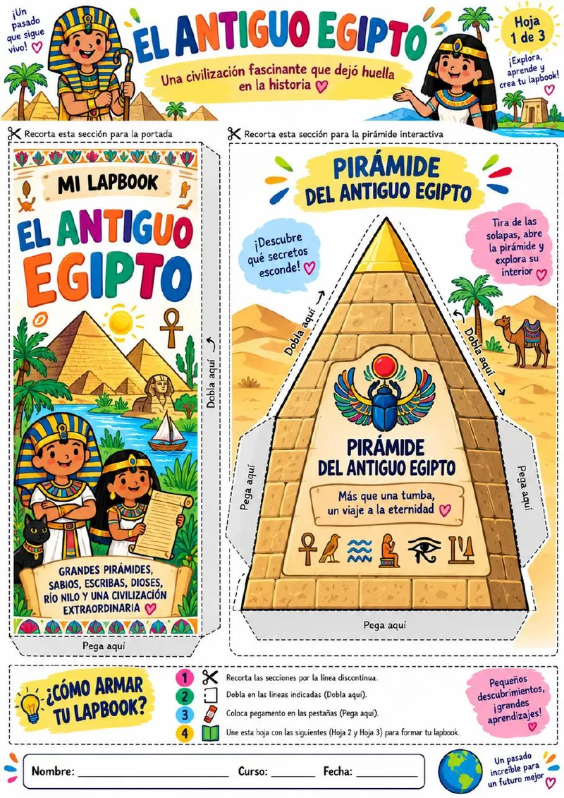 Plantilla de Lapbook 79