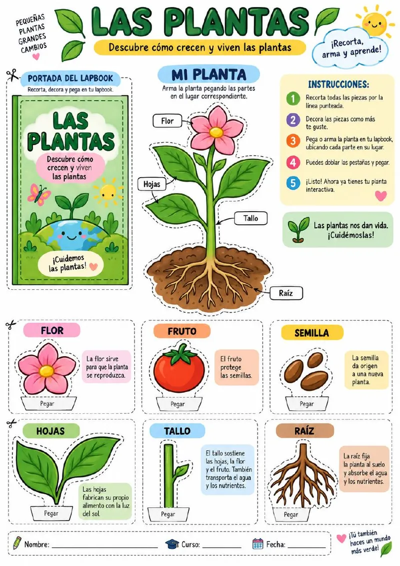 Plantilla de Lapbook 25